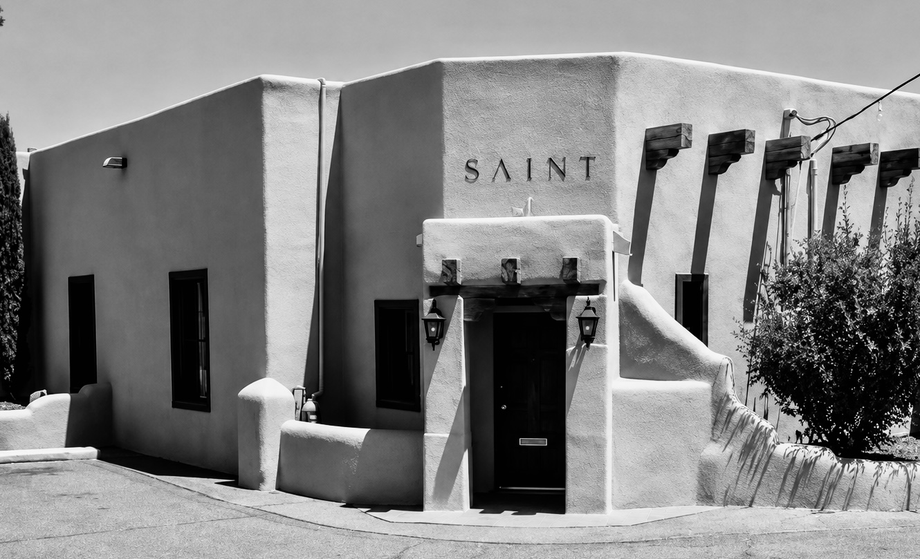The Saint Collective studio exterior in Albuquerque